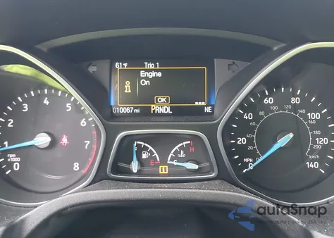 2017 Ford Focus Se из США, поврежденный, VIN 1FADP3K28HL206079